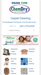Mobile Screenshot of primetimecarpetcleaning.com
